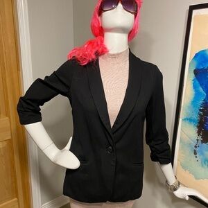 Black sweater, blazer style, size M